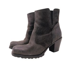 Woolrich Kiva Western Full Grain Leather Boots in Winter Smoke Size 8.5